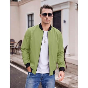 Chaqueta Bomber de última moda para hombre, chaqueta de béisbol delgada de otoño, chaqueta Bomber de estilo clásico para hombre - Product Image 1