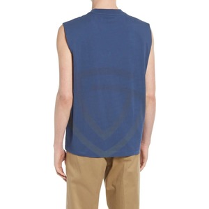 Custom Premium Cotton Blend Fabric Breathable Design Comfortable Fit Casual Wear Men Tank Tops Durable Stitching Wholesale - Product Image 4