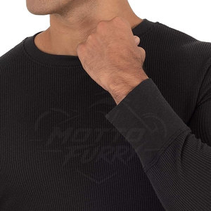 Vêtements professionnels, chemises thermiques en tricot, coutures de qualité supérieure, toucher doux, respirant, séchage rapide, polyester/coton, qualité d'exportation - Product Image 5