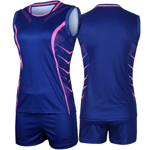Tenues de volley-ball pour hommes en gros, impression de logo personnalisé, vêtements de sport en polyester, ensembles de tenues de volley-ball à vendre - Product Image 1