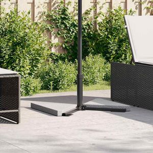 Plaque de poids compacte en granit gris pour parasol de patio - Product Image 4