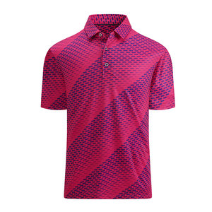 Chemise de golf décontractée unie de haute qualité pour hommes, avec logo personnalisé, poche, coupe classique, en polyester/coton, professionnelle, nouvelle collection, vente en gros - Product Image 1