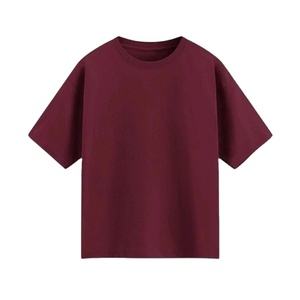 เสื้อยืดผู้ชายสีทึบเสื้อยืดผ้าฝ้ายใส่สบายคุณภาพเยี่ยมเสื้อยืดลำลองทำจากผ้าฝ้าย100% อินเดียสำหรับใช้ในชีวิตประจำวัน - Product Image 1