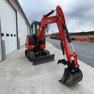 รถขุดขนาดเล็ก Kubota KX033-4 เครื่องจักรขุดเจาะทรงพลังและกะทัดรัด ออกแบบมาเพื่องานก่อสร้างดินด้วยประสิทธิภาพสูง - Product Image 1