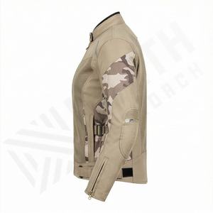 Veste de moto en cuir véritable pour homme de qualité supérieure, nouvelle arrivée, vestes de moto d'hiver, protections amovibles, personnalisables - Product Image 3