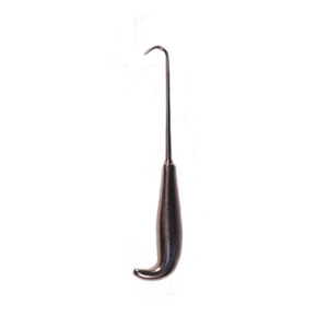 ตะขอเกี่ยวกระดูกพร้อมห่วงนิ้วจับ ทำจากสแตนเลสเกรดพรีเมียม ปลายทู่ - Product Image 1