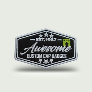 Parche Bordado Personalizado con Velcro - Parches Bordados para Ropa, Chaquetas y Bolsos con Corte Láser - Product Image 3