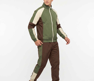 Nouvelle Collection 2026 – Ensembles Survêtements Coupe-Vent Homme Respirants Séchage Rapide Style Vintage Hiver Nylon Rayures Blanches - Product Image 5