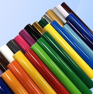 สติกเกอร์ไวนิล PVC สีสันสดใสแบบม้วน สำหรับงานประดิษฐ์ DIY ตกแต่ง การ์ดทำมือ สมุดภาพ สมุดบันทึก ตัดไดคัท ตกแต่ง - Product Image 4