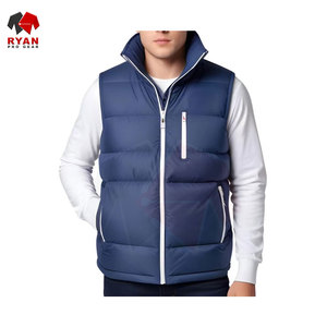 เสื้อกั๊กพัฟเฟอร์ผู้ชาย น้ำหนักเบา แบบมีซับใน ไม่มีแขนเสื้อ  รับสั่งทำสีและขนาดตามต้องการ - Product Image 1