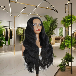 <b>Long</b> Vietnamese Remy Human Hair <b>Wigs</b> | Natural Color | Glueless Full Lace for Lace Base | Average Size Natural Straight - Product Image 2