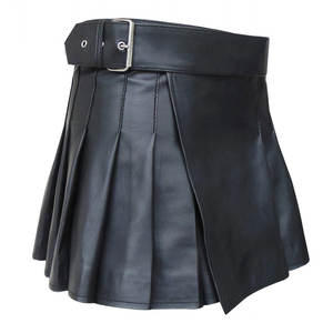 Kilts de Cuero para Hombre, Hechos a Mano, Falda Utilitaria de Cuero Genuino, Estilo Gótico, Kilt 2026 - Product Image 1
