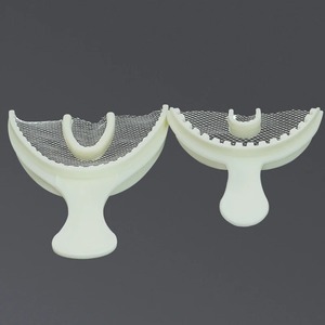 Bandejas desechables para impresiones dentales con rejilla, soporte de dientes de colores, molde para registro manual posterior, anterior y frontal - Product Image 2