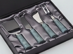 Handmade Stainless Steel <b>Cheese</b> <b>Knife</b> <b>Set</b> With Resin Handles Tabletop <b>Knives</b> Perfect For <b>Cheese</b> Lovers And Kitchenware - Product Image 3