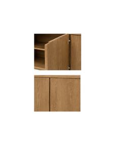 Muebles de madera modernos con diseño minimalista para una sala de estar estética, ideal para la casa de ensueño de Instagram, con sistema de almacenamiento. - Product Image 6