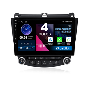 Reproductor de coche 10,1 ''Android estéreo Ram 2GB 32GB Rom Bt <span class=keywords><strong>Fm</strong></span> Procesador de señal Digital Radio coche Multimedia Radio para Honda Accord - Product Image 1