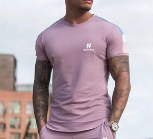 Conjunto de Camiseta y Pantalones Cortos de Verano de Alta Calidad, Estilo Vintage, Algodón, Unisex, Logotipo Personalizado, Ecológico, Color Personalizado - Product Image 5