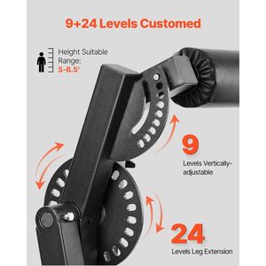 Panca per Esercizi Gambe Regolabile con Capacità di 317 kg, Macchina Speciale per Estensione e Flessione Gambe, Attrezzo per Allenamento Cosce - Product Image 4