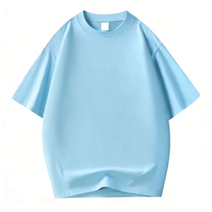 Camiseta Casual Cultural de Manga Corta con Cuello Redondo, 200G, Algodón, Hombros Caídos, Bordado con Logotipo Personalizado OEM, Fábrica BD China - Product Image 2