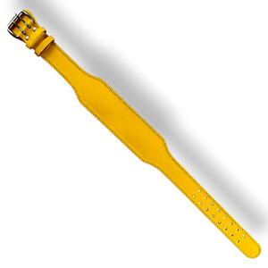 Cinturón de Levantamiento de Pesas de Cuero Vacuno Premium - Soporte Lumbar Definitivo para Fisicoculturismo y Levantamiento de Pesas - Product Image 6