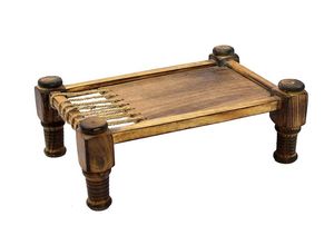 Design Wooden charpai <b>Tray</b> Handmade Wooden <b>Tray</b> Indian Serving <b>Tray</b> charpai <b>decorative</b> <b>tray</b> - Product Image 2