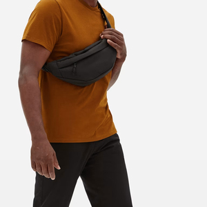 Bolsos de cintura de gran capacidad para viajes y deportes con material duradero y bolsillo con cremallera seguro. Precio al por mayor de bolsos de cintura. - Product Image 2