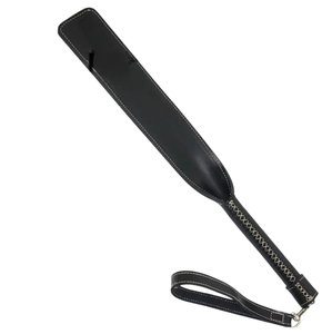 Black Sheep Haute Qualité Multifonction Cuir de Selle de Vache Véritable Paddle LP-1011 Poids Moyen Équilibré Impact Personnalisable - Product Image 1