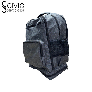 High Quality Sports Custom <b>Glitter</b> Cheerleader Backpack Wholesale Waterproof Cheer <b>Bag</b> with Zipper Closure - Product Image 5