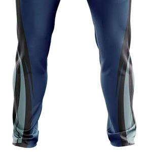 Pantalones de Cricket Sublimados Azul Marino para Hombre, Pantalones Deportivos de Poliéster, Ropa de Equipo, Entrenamiento, Ropa Deportiva de Alto Rendimiento - Product Image 3