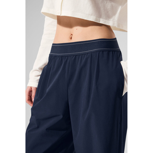 <span class=keywords><strong>Pantaloni</strong></span> Yoga a Gamba Larga Traspiranti per <span class=keywords><strong>Donna</strong></span>, Vita Alta, <span class=keywords><strong>Blu</strong></span> <span class=keywords><strong>Navy</strong></span>, <span class=keywords><strong>Pantaloni</strong></span> Comodi e Fluidi, Asciugatura Rapida, <span class=keywords><strong>Pantaloni</strong></span> Sportivi per Signore - Product Image 4