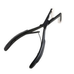 Kit de pinces à extensions capillaires professionnelles Ariston International en acier inoxydable de qualité chirurgicale, faible MOQ 25-300 pour usage commercial - Product Image 3