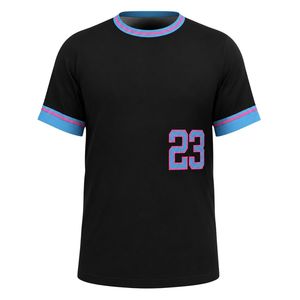 Maillot de baseball personnalisé bleu roi pour homme, à manches courtes, uniforme d'équipe sportive, léger, pour entraînement et matchs - Product Image 1