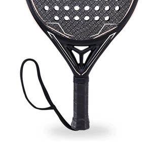 Raquette de padel de haute qualité en gros, face en fibre de carbone 3K, noyau léger en EVA, équipement sportif professionnel durable avec logo personnalisé - Product Image 4