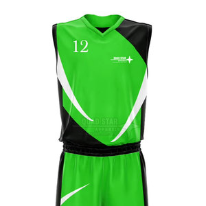 Dernier design, faible MOQ, uniforme d'équipe de basketball, service OEM, uniforme de basketball léger de bonne qualité à vendre - Product Image 6