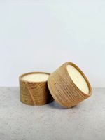 Pot à bougie en bois fait main, emballage moderne pour entreprise, écologique, personnalisé, décoration intérieure, aromathérapie, rangement