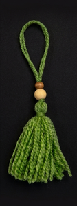 Marcapáginas de Acrílico Verde con Borla, Estilo Bohemio, Decoración para el Hogar, para Amantes de los Libros, Uso en Interiores - Product Image 3