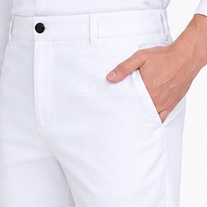 Ensemble de vêtements de travail pour chef en gros, pour le personnel de cuisine de restaurant, veste professionnelle à manches longues en polyester/coton, pantalon et tablier - Product Image 6