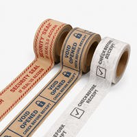 Cinta de Embalaje de Papel Kraft Ecológica Activada por Agua con Adhesivo Acrílico de una Cara para Sellado de Cajas