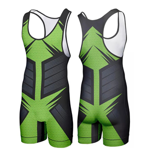 Custom logo Plus Size 5XL Cheap Sublimation Camo <b>Pattern</b> Weightlifting Suit Wrestling Singlet for Unisex with Custom design - Product Image 3