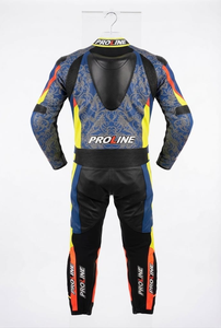 Traje de Motociclismo Khaksar para Hombre, Mono de 1 Pieza con Protección CE, Manga Larga, Tela de 280g, Nivel 2 para Carreras en Pista - Product Image 2