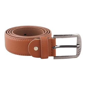 Ceintures en cuir pour hommes, dernier design, logo personnalisé imprimé, prix bas, boucles à ardillon, fabriquées au Pakistan - Product Image 3
