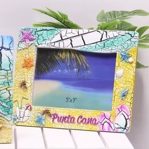 Customized Hand-painted Beach Style UV Printing Photo <b>Frames</b> Wholesale Creative Home Decoration 3D <b>Acrylic</b> Art REHMAN CRAFT - Product Image 1