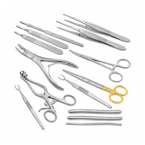 Juego de 14 piezas de instrumentos quirúrgicos profesionales, kit de herramientas médicas para cirugía general - Product Image 5