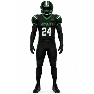 Ensemble d'uniformes de football américain pour les commandes en gros et les uniformes personnalisés, idéal pour les grandes équipes et les clubs - Product Image 5
