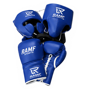 High Quality Customizable White Winning Boxing <b>Gloves</b> Set with Laced Leather Wrist Fastest Delivery Wholesale Price - Product Image 6