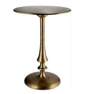 Table basse ronde en aluminium au design attrayant pour la maison, le salon, les villas, décoration de sol, utilisation en table basse en métal. - Product Image 3