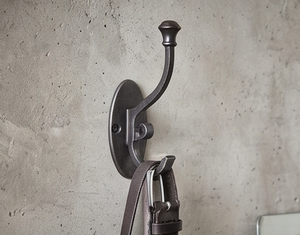 Premium Rustic Wall Mounted Metal <b>Hook</b> Heavy-Duty Single <b>Hook</b> For Clothing Storage Elegant Home Decor - Product Image 4