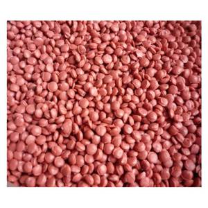 Granulés recyclés HDPE rouges de qualité supérieure, qualité injection, pour applications de moulage plastique industriel - Product Image 1