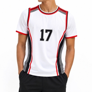 Maillot de sport pour hommes, performance supérieure, personnalisable, pour équipes sportives, séchage rapide, athlétique, football professionnel, respirant, polyester de qualité supérieure - Product Image 1