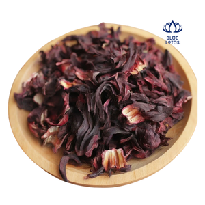 Fleur d'Hibiscus Sabdariffa Rouge Naturelle Séchée Biologique, Ingrédient Alimentaire en Vrac pour Boisson Minceur, Direct Usine - Product Image 6